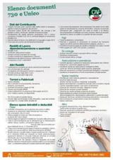 CAMPAGNA FISCALE 730 2014: i documenti per la dichiarazione