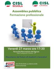 ASSEMBLEA SULLA FORMAZIONE PROFESSIONALE