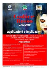 "Codice Rosso", la legge