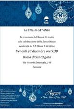 NATALE CISL - SANTA MESSA