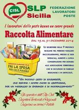 Raccolta alimentare SLP CISL