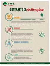 LAVORO, SPORTELLO CISL SUL CONTRATTO DI RICOLLOCAZIONE