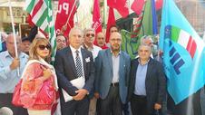 LEGGE DI BILANCIO, ANCHE A CATANIA IL PRESIDIO DI CGIL-CISL-UIL